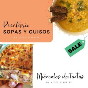 PROMO5: Recetario de sopas y guisos +  Recetario de tartas