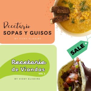 PROMO3: Recetario de viandas + Recetario de sopas y guisos